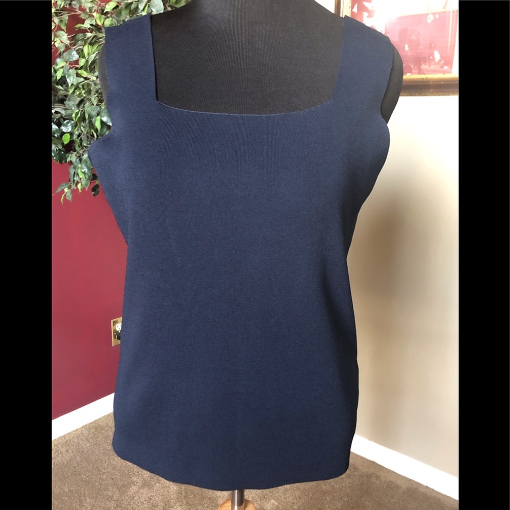 Rena Rowan Square Neck Sweater Top